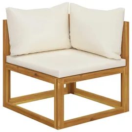 vidaXL 5-tlg Garten-Lounge-Set mit Auflagen Massivholz Akazie Modell 19