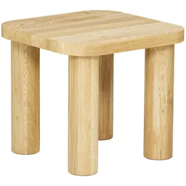 raumhirsch furniture Couchtisch Kufe Metall Eiche 50 x 40 cm