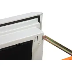 Hängeregistraturenschrank 2 Laden weiß PHOENIX FS2272E Stahl, Feuerschutz