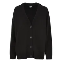 URBAN CLASSICS Strickjacke Urban Classics Schwarz S