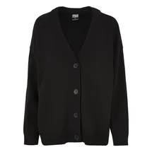 URBAN CLASSICS Strickjacke Urban Classics Schwarz S