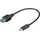 goobay USB-C auf USB-A Adapter 0,2 m Schwarz