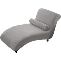 WWYL Chaiselongue Schonbezüge, Bezug für relaxliege Wohnzimmer chaiselongue bezug husse relaxliege bezug für Wohnzimmer liegesessel (Grau)