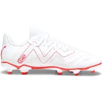 Puma Future Play FG/AG Kinder Puma White-Fire Orchid 35