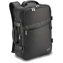 PEDEA NB-Rucksack 15,6 Zoll "Clutch" + Logitech M190 Maus Notebook-Rucksack mit Reisefach, schwarz