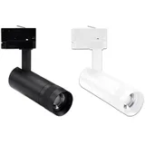Fiai IsoLED 3-Phasen LED Schienen-Strahler fokussierbar 20°-55° weiß matt ISO-114991