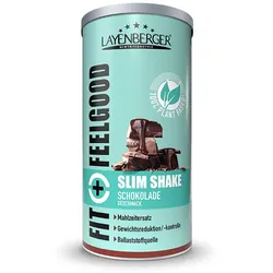 Fit+feelgood Slim Shake Plant Based Schokolade Plv