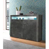 borchardt Möbel Highboard »Santa Fe«, Breite 107 cm grau