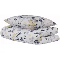 SCHIESSER Florina Floral Weiß 135 x 200 cm + 80 x 80 cm