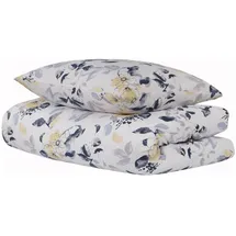 SCHIESSER Florina Floral Weiß 135 x 200 cm + 80 x 80 cm
