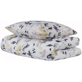 SCHIESSER Florina Floral Weiß 135 x 200 cm + 80 x 80 cm