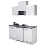 Flex-Well Küchenzeile Lucca 150 cm Weiß