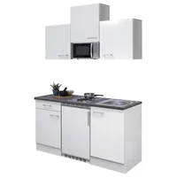 Flex-Well Küchenzeile Lucca 150 cm Weiß