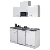 Flex-Well Küchenzeile Lucca 150 cm Weiß