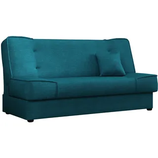 Schlafsofa Gemini mit Bettkasten, 3 Sitzer Sofa, Couch mit Schlaffunktion, Bettsofa Schlafsofa Polstersofa Farbauswahl Couchgarnitur (Enjoy 17)
