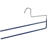 Kleiderbügel Hosenbügel Wäschebügel Bügel Hemdenbügel Platzsparend Baggy 2 - blau - Wenko