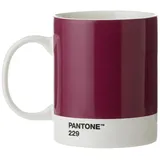 Pantone Kaffeetasse, Porzellan, Aubergine 229, 8.4 Centimeters cm