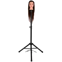 Cocoarm Beauty Trainingsköpfe Verstellbar 87~132cm für Friseure Übungskopf Friseurkopf Friseursalon Puppenkopf Schminkkopf Friseur Mannequin kopf