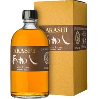 Akashi 5 Years Old Single Malt Whisky SHERRY CASK 50% Vol. 0,5l in Geschenkbox