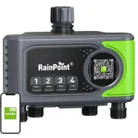 RAINPOINT WiFi 4-Zonen Bewässerungssteuerung mit Gateway One Size Grey/White