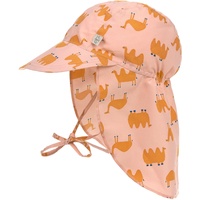 Lässig - Schirmmütze Camels mit Nackenschutz in pink, Gr.46-49,