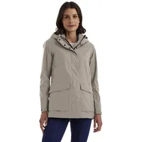 G.I.G.A. DX Damen Funktionsjacke/Outdoorjacke wasserdicht mit abzippbarer Kapuze GS 54 WMN JCKT, hellsand, 42, 42871-000