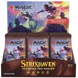 Wizards of the Coast Strixhaven: Akademie der Magier Set Booster Display deutsch, MtG Magic: the Gathering