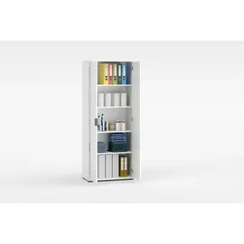 Home Affaire JOLLY Stauraumschrank 72,5 x 36 x 178 cm Weiß