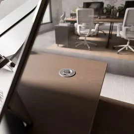 Kalb Material Für Möbel Einbausteckdose 1-fach 230V 16A Weiß