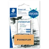 Staedtler 5427SBK2-C Radiererset Knetradierer Reinigungsradierer