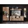 Wohnconcept Wohnwand Manhattan 4tlg. Holzoptik Braun Eiche
