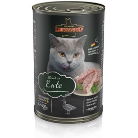 LEONARDO 24x400g All Meat: Ente Leonardo Nassfutter für Katzen