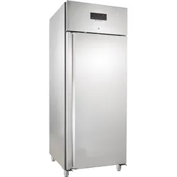 GastroHero Gastronomie Tiefkühlschrank ECO 700 GN 2/1 Monoblock, 616 Liter Kühlraumvolumen, 3 verstellbare Einlegeböden, Robuste Bauweise, Edelstahl