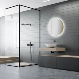 Talos 60 cm gold/weiß mit LED