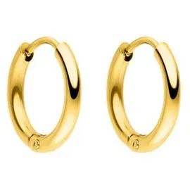 Purelei Creolen Spirit gold Edelstahl 13 mm