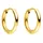 Purelei Creolen Spirit gold Edelstahl 13 mm