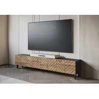INOSIGN Lowboard »PHUKET«, TV-Board mit Strukturfront, Breite ca. 190