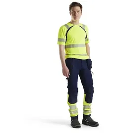 Blåkläder Uv T-Shirt High Vis gelb/marine