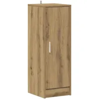 VidaXL Schuhschrank Artisan-Eiche 32x35x92 cm Holzwerkstoff