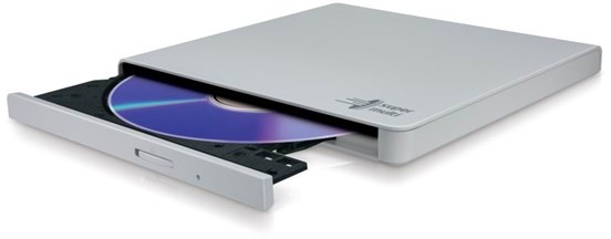 GP57EW40 Slim Portable DVD-Writer - DVD-RW (Brenner) - USB 2.0 - Weiß