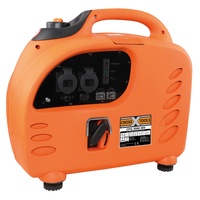 CROSS TOOLS Benzin Inverter Stromerzeuger - Stromaggregat - Generator (2.200 W max. Leistung, 2x 230 V; 1x 12 V Steckdosen, INV-Technologie ermöglicht Laden von Laptop, Handy usw.) CPG 2000 INV, 68040