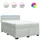 vidaXL Boxspringbett 140 x 200 cm Hellgrau