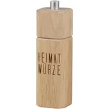 räder Heimatliebe Gewürzmühle 16,5 cm natur unbefüllt