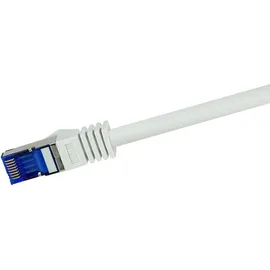 Logilink C6A012S RJ45 CAT 6a S/FTP Grau