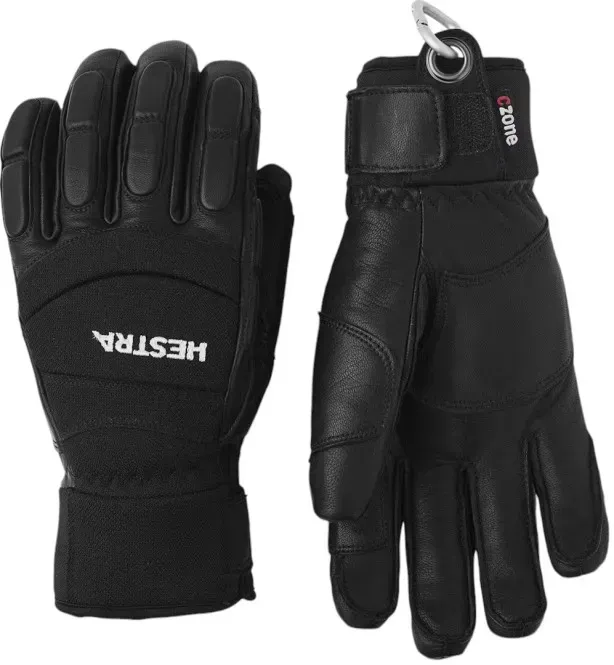 HESTRA VERTICAL CUT CZONE Handschuh 2026 black/black - 9