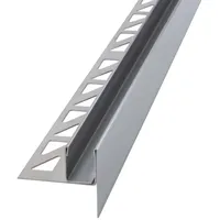 Dalsys Gefällekeil Dusche 120cm, Höhe 19mm, Rechts Silber U-Profil