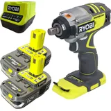 RYOBI R18IW7-215 ONE+ Akku Schlagschrauber 18 V 270 Nm 1/2" Brushless + 2x Akku 1,5 Ah + Ladegerät