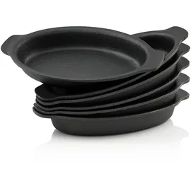 BBQ-Toro Pfannen-Set 6-tlg. 22,5 x 13 cm + 22,5 x 13 cm + 22,5 x 13 cm + 22,5 x 13 cm + 22,5 x 13 cm + 22,5 x 13 cm