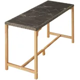 Tectake Gartentisch 161 x 64,5 x 99,5 cm Beige/Grau