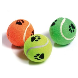 Karlie Spielball Hundespielzeug Tennisball 3er Set